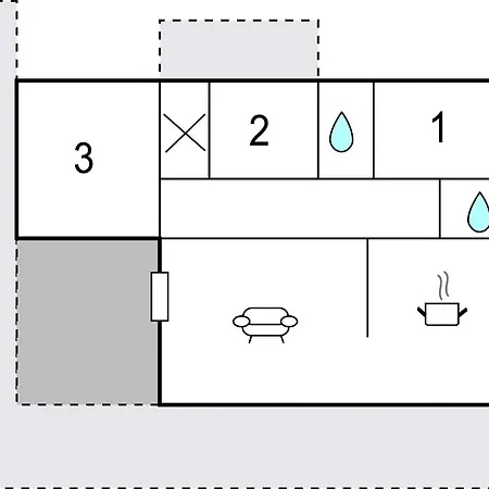 Lovely In With Kitchen 度假居 阿米里亚